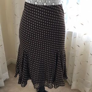 Chaps ( Ralph Lauren ) "Oak Street" flared skirt